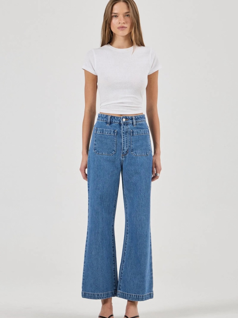 ROLLA’S High-Rise Wide Leg Jeans